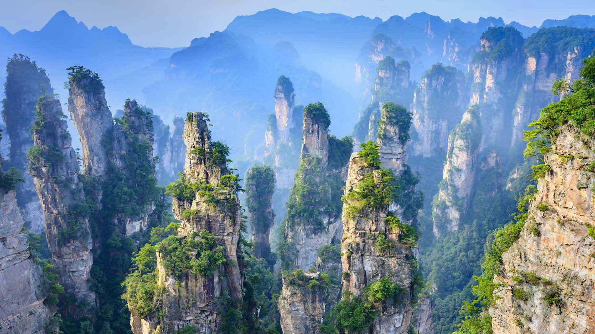 Avatar Mountains (Yuanjiajie)
