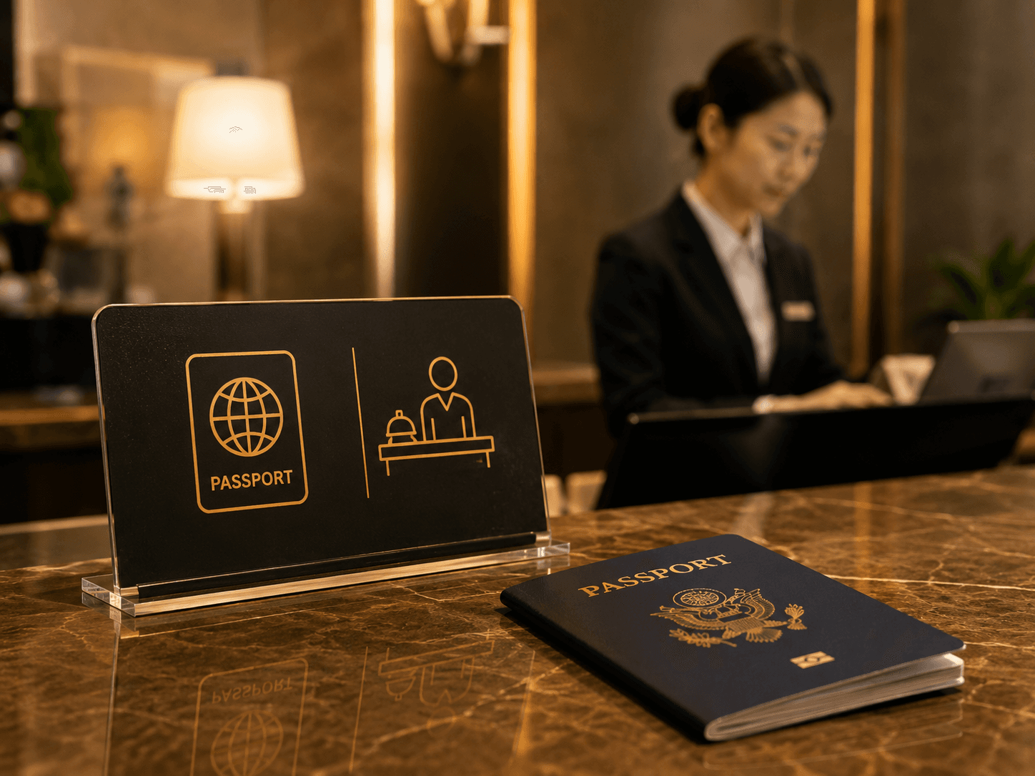 Hotels need passport registration