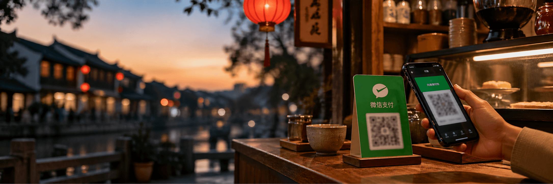 WeChat Pay QR payment in China